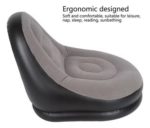 Sofá Inflable Silla  con respaldo