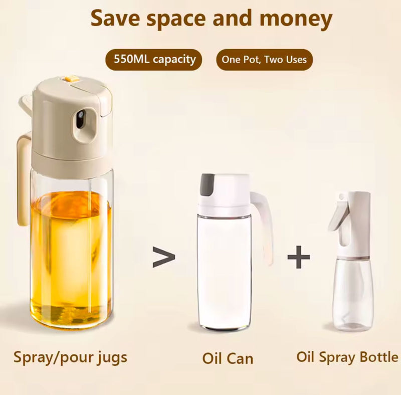 Dispensador De Aceite 2 En 1