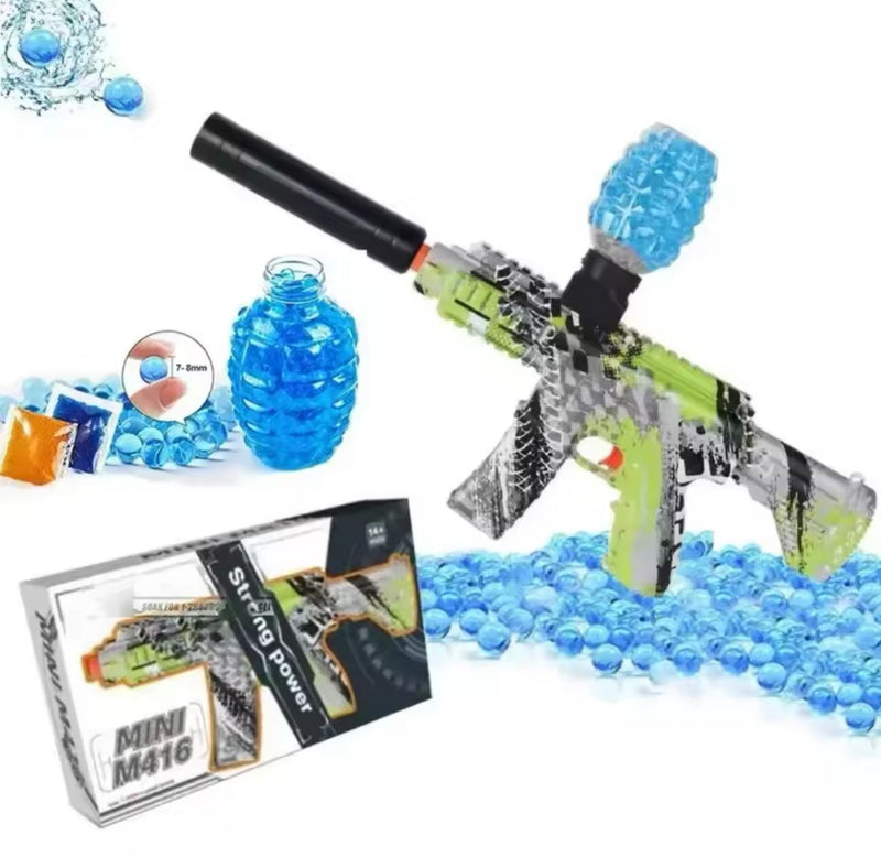 Pistola Mini M416 Bolas Hidrogel