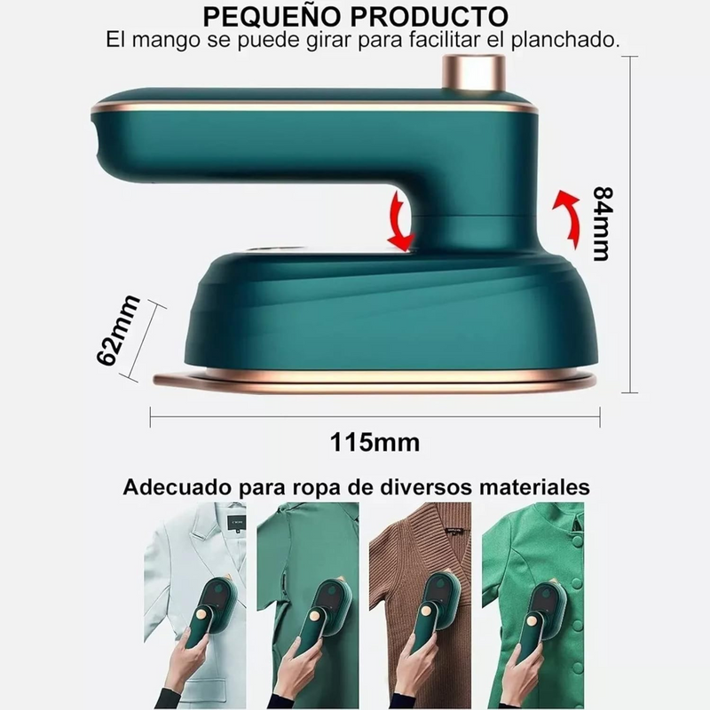 Plancha A Vapor Portatil De Mano