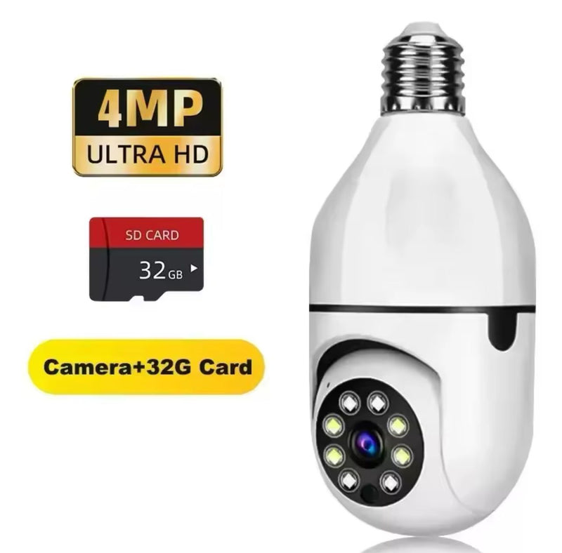 Camara Bombillo De Seguridad Ipc