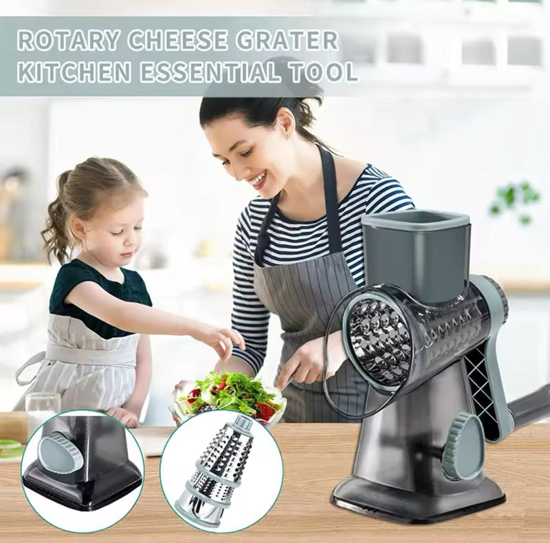 Rallador de queso giratorio Manual para cortador de verduras