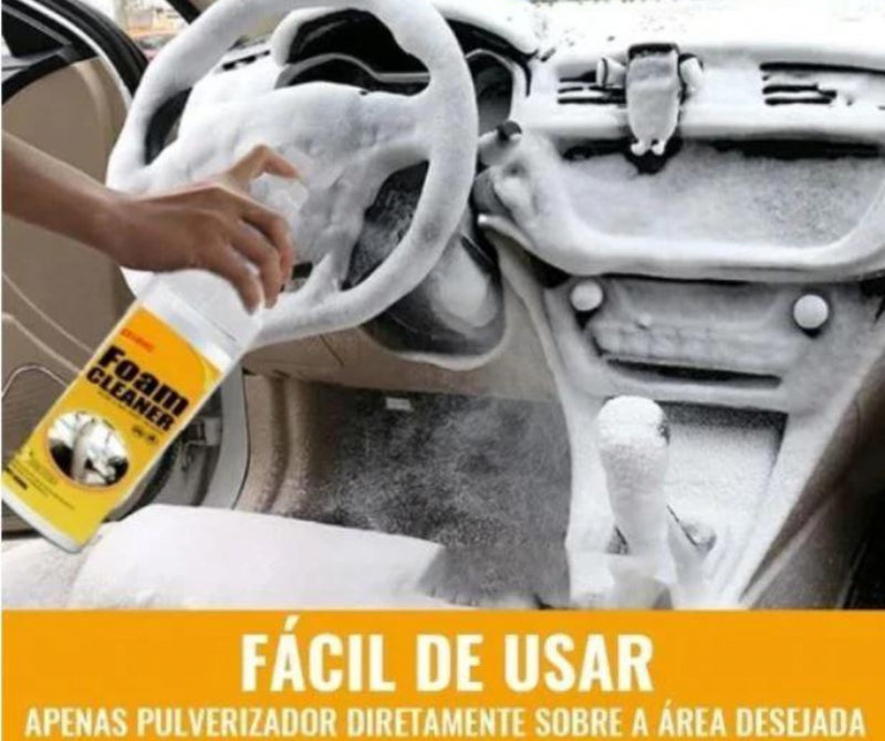 limpiador de espuma multiusos, limpieza de cuero en aerosol, limpiadores de espuma para superficies del hogar